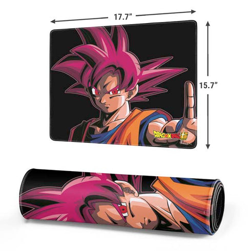 Dragon Ball Super Goku Portrait Super Sayan 4 Gaming Mouse Pad